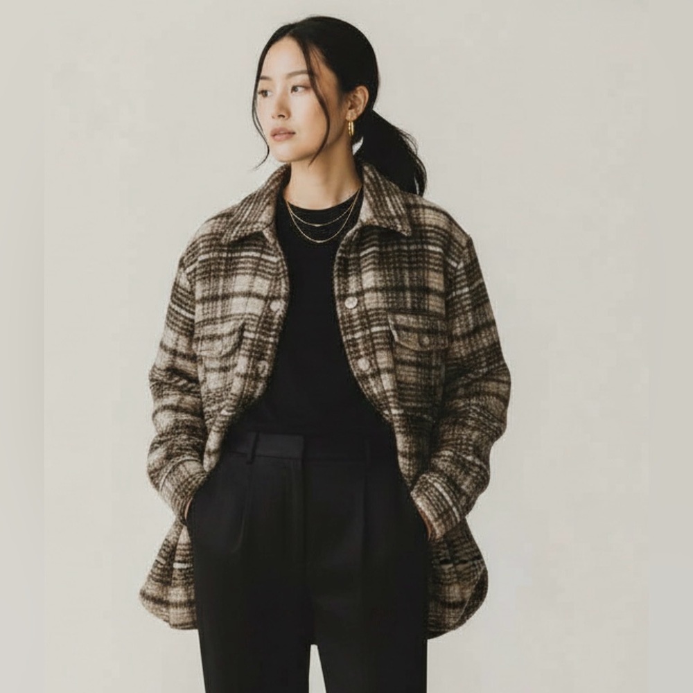 301. 398$ Joie Plaid Women's Jacket